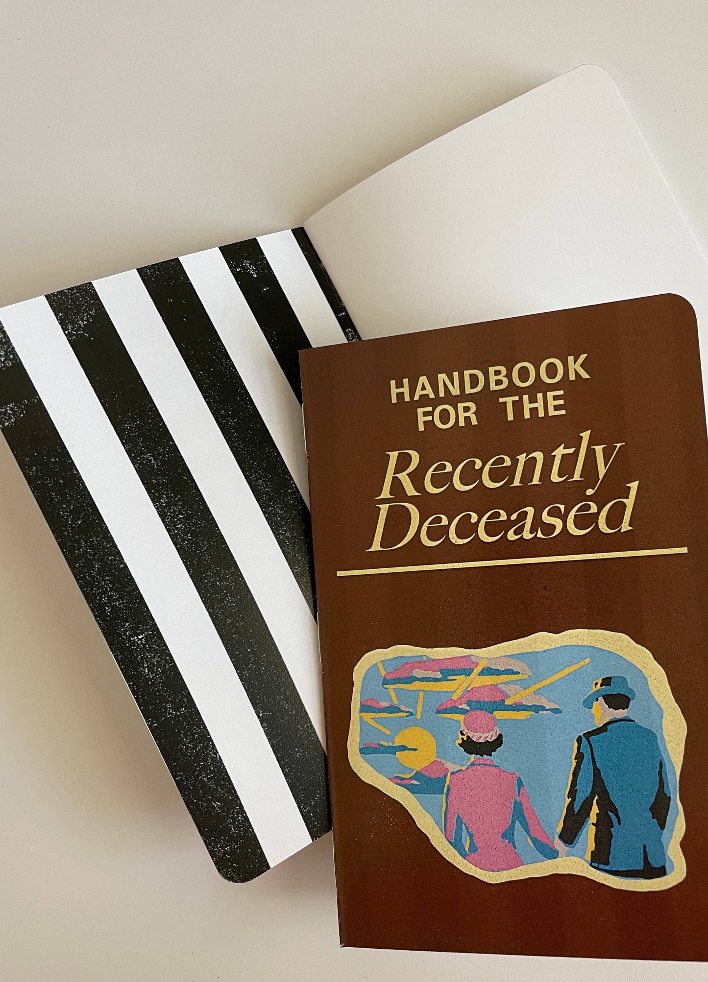 NOTEBOOK - Handbook for the Recently Deceased Notebook