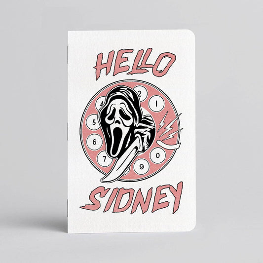 NOTEBOOK - Scream "Hello Sidney "Notebook