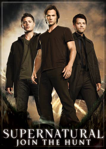 Supernatural Sam Dean Castiel Magnet 2.5" x 3.5"