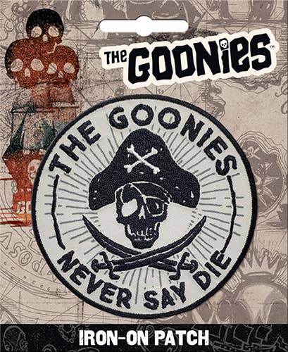 PATCHES -Goonies Never Say Die Patches