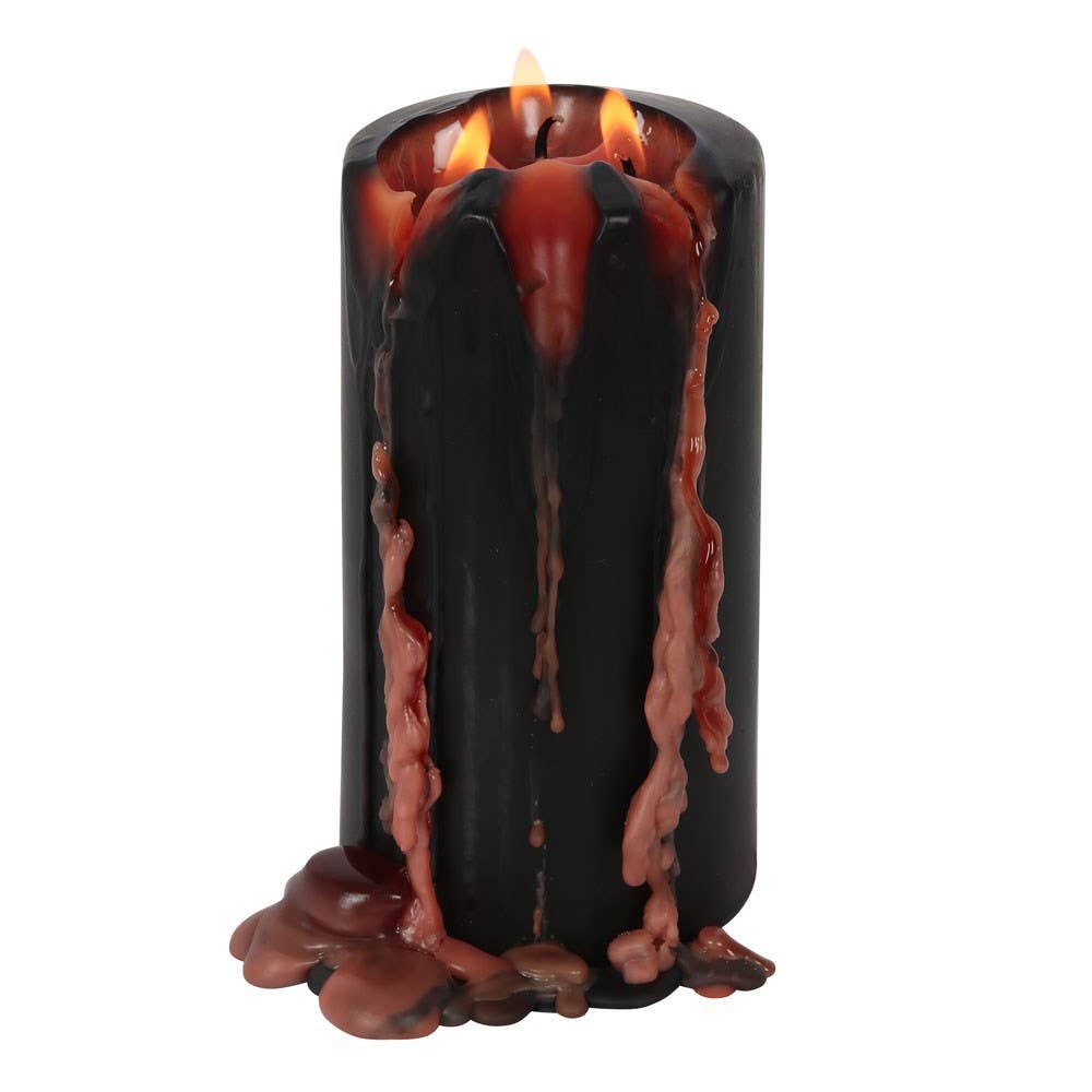 CANDLE - Vampire Blood Pillar Candle - Unscented Large Candle