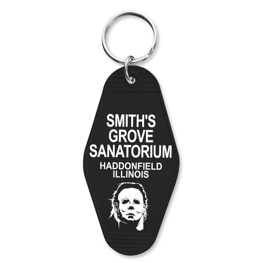 Halloween Inspired Sanatorium Room Keychain