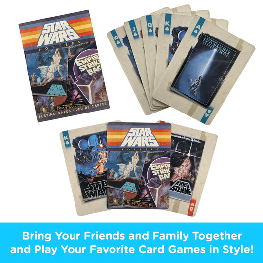 PLAYING CARDS -Star Wars Movie Posters Playing Cards