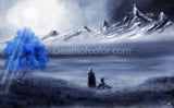 ART-PRINTS - STAR WARS MANDO LANDSCAPE