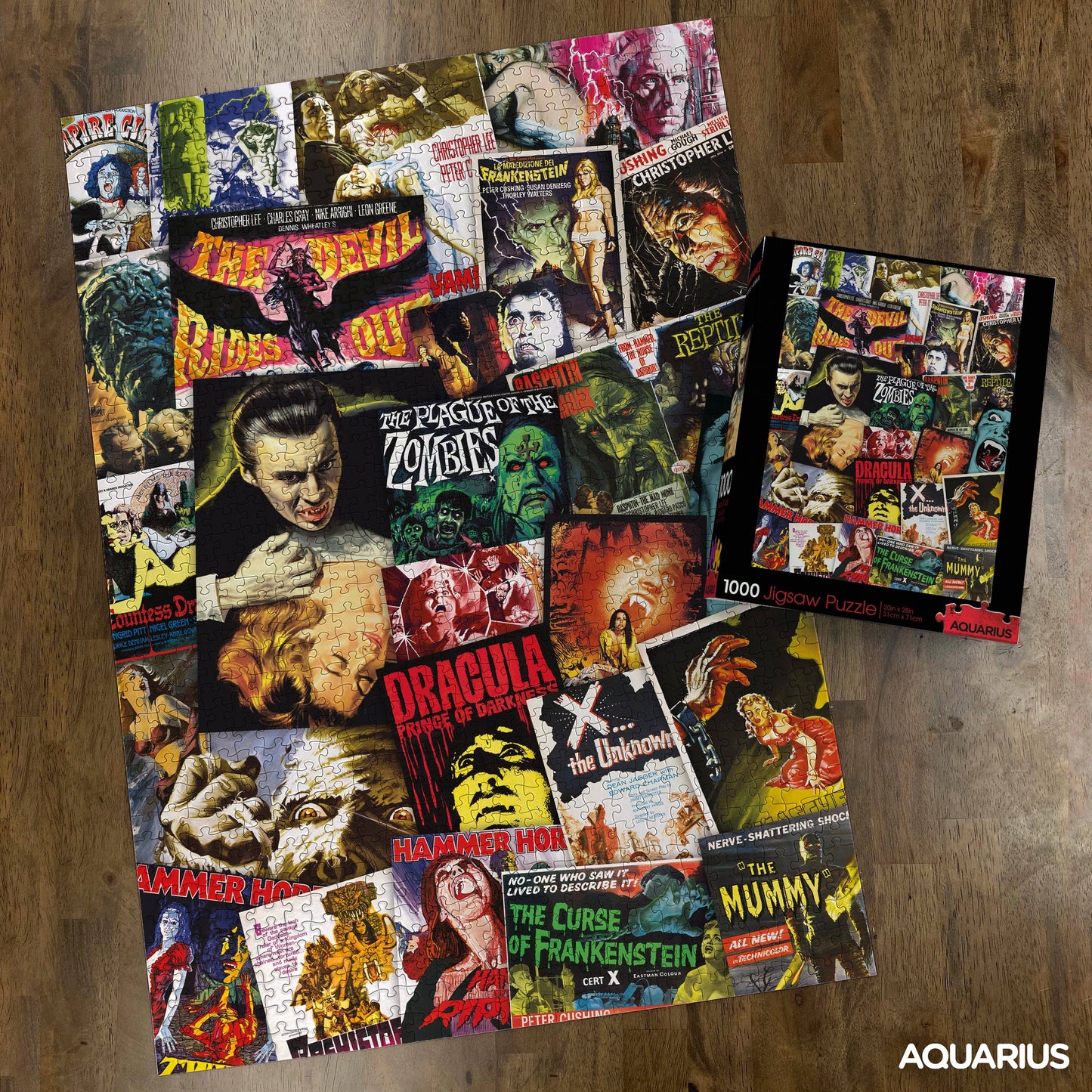 PUZZLES - Hammer House of Horror 1000 Piece Jigsaw Puzzle