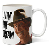 MUG - Freddy Krueger "Livin' the Dream" Mug
