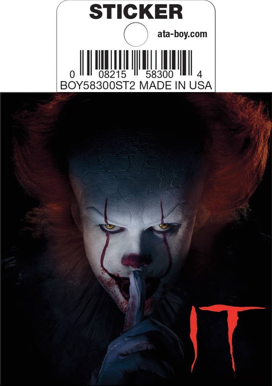 It Finger Die Cut Sticker