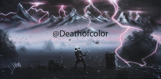 ART-PRINTS  - STRANGER THINGS EDDIE LANDSCAPE