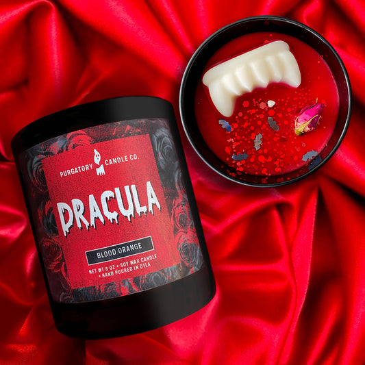 CANDLE - Dracula Candle- 8 oz Dracula Candle