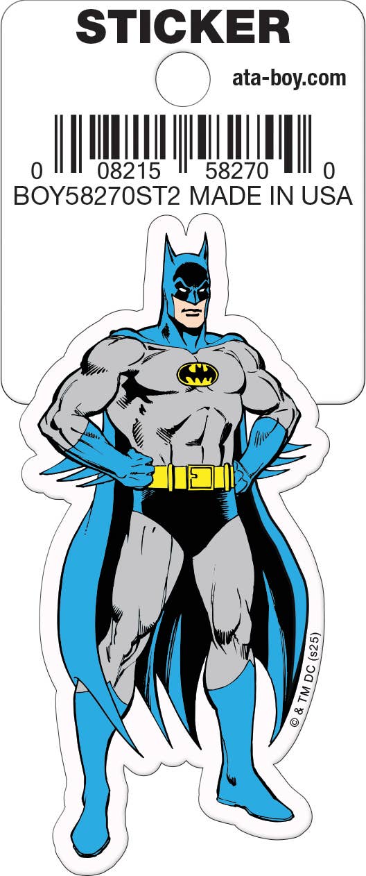 DC Comcis Batman Classic Die Cut Sticker