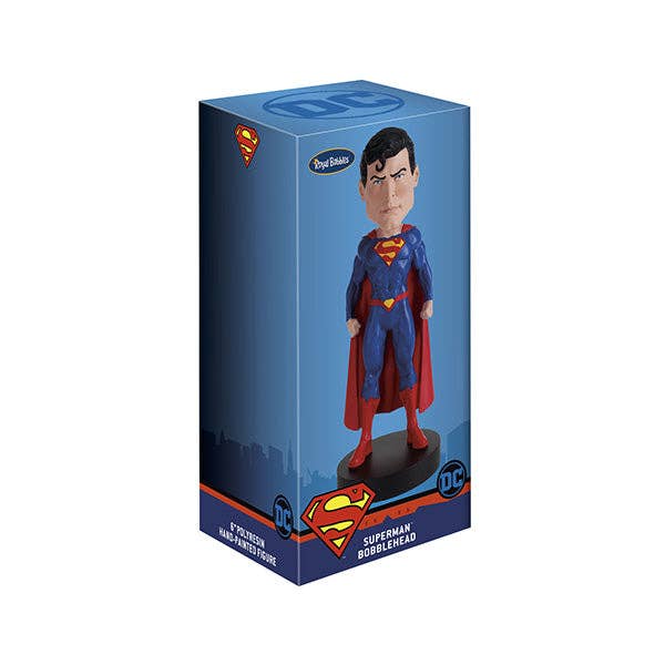 BOBBLES - Royal Bobbles DC Comics Superman 6" Collectible Bobblehead