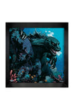 Godzilla "Underwater" Framed Print