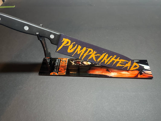 KNIFE - Pumpkinhead 1988 Kitchen Knife With Sublimated Stand
