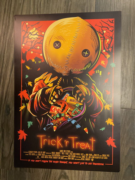 EYESORE POSTER CO BLACKLIGHT POSTERS - TRICK R TREAT