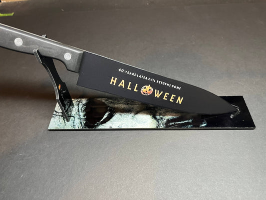 KNIFE - Michael Myers 2018 Kitchen Knife With Sublimated Stand