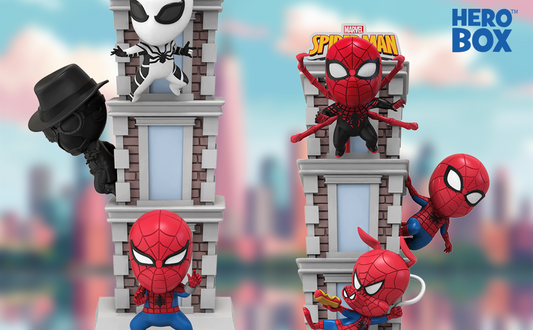 BLIND BOX - Marvel Spider-Man Tower Series Hero Box - Blind Box CDU
