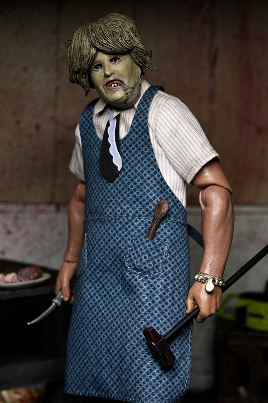 Texas Chainsaw Massacre - Leatherface with Old Lady Mask 8" Clothed Action Figure in Window Box Packaging (PRE-ORDER)