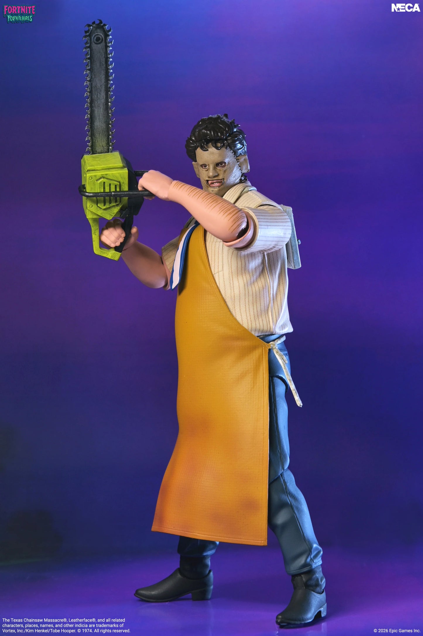 Fortnite x Texas Chainsaw Massacre - Fortnitemares Leatherface 7” Scale Action Figure (PRE-ORDER)