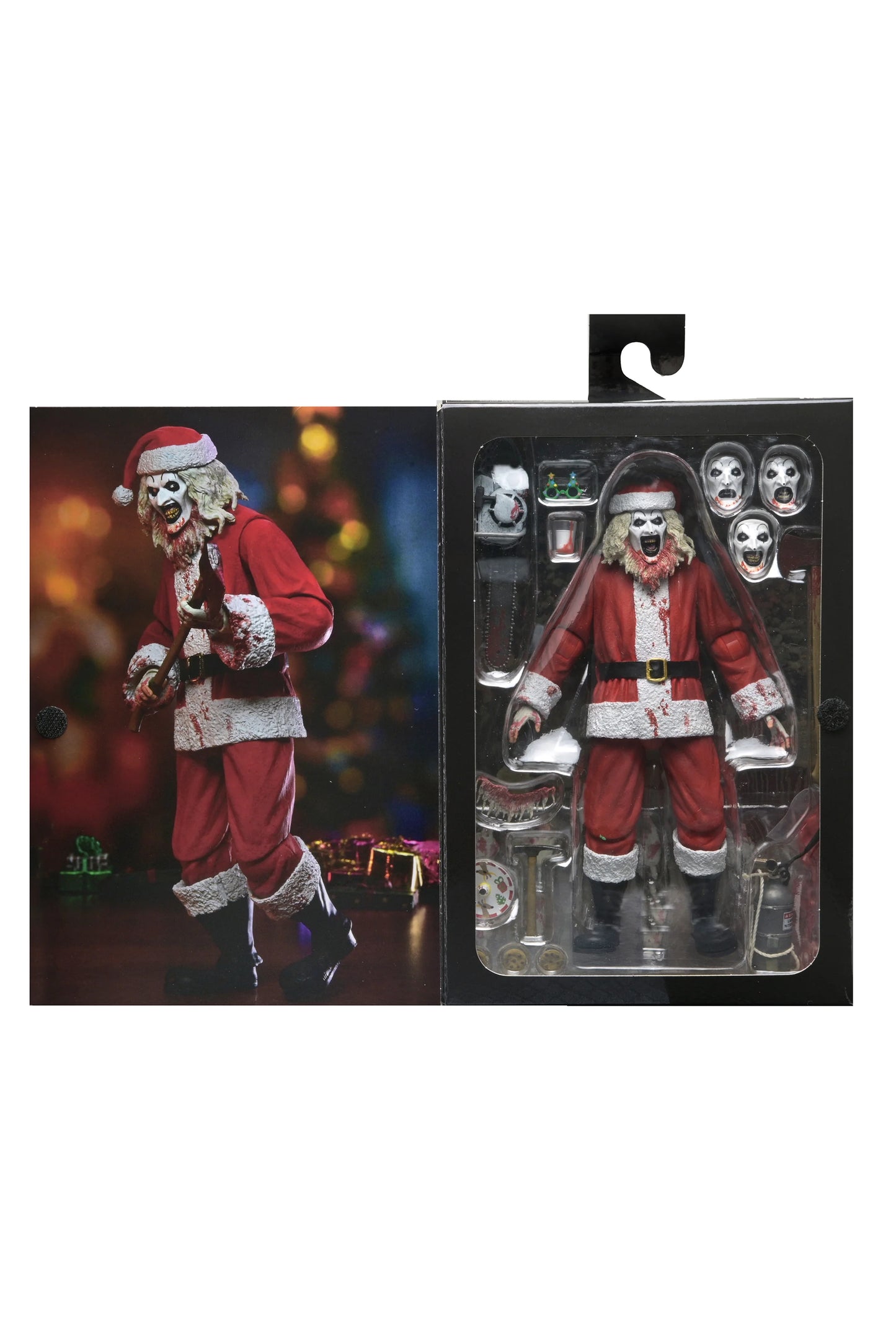 Terrifier 3 - Ultimate Bloody Santa Suit Art the Clown 7" Scale Action Figure (PRE-ORDER)