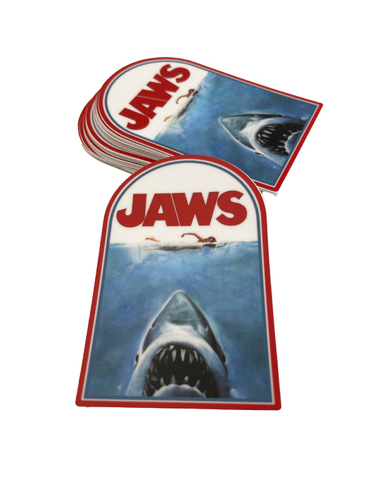 STICKERS - Jaws Sticker Waterproof Vinyl PREMIUM