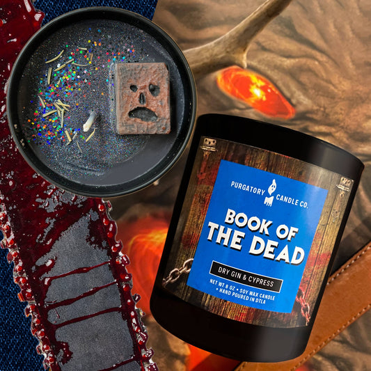 CANDLE - Book of the Dead - 8 oz. The Evil Dead candle