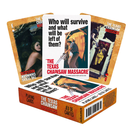 PLAYING CARDS - Texas Chainsaw Massacre Playing Cards