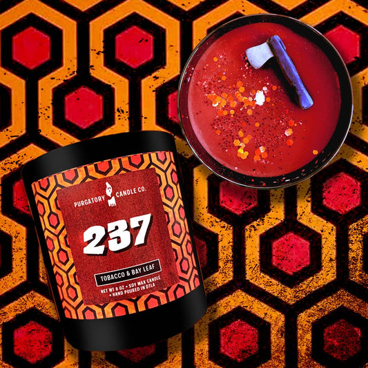 CANDLE - 237- 8 oz. The Shining Candle