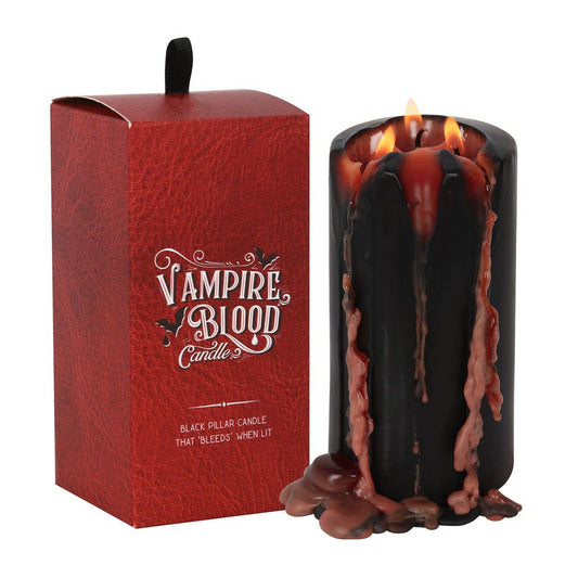 CANDLE - Vampire Blood Pillar Candle - Unscented Large Candle
