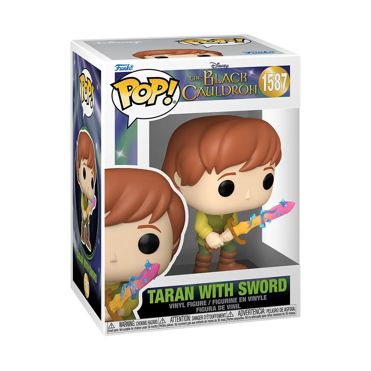 The Black Cauldron Taran with Sword Funko Pop! Vinyl Figure