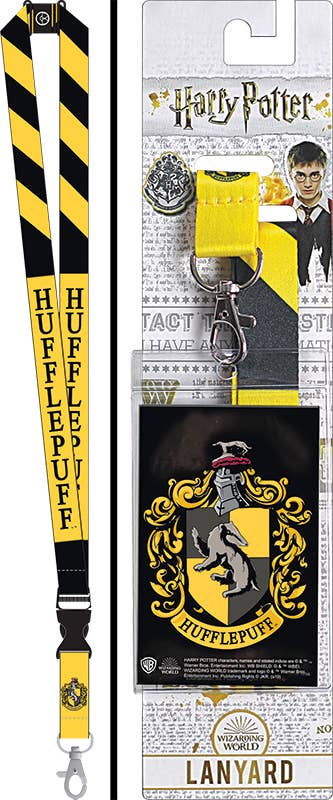 LANYARDS -Harry Potter Hufflepuff Lanyards