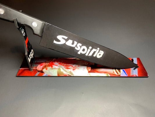 KNIFE - Suspiria Dario Argento 1977 Kitchen Knife With Sublimated Stand