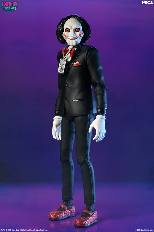 Fortnite x SAW - Fortnitemares Billy the Puppet 7” Scale Action Figure (PRE-ORDER)