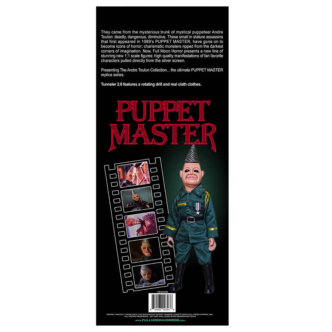 The Andre Toulon Collection "Tunneler" The Ultimate Puppet Master Replica Series