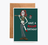 CARDS - "Have A Killer Birthday" Jason Cosplay Birthday Card
