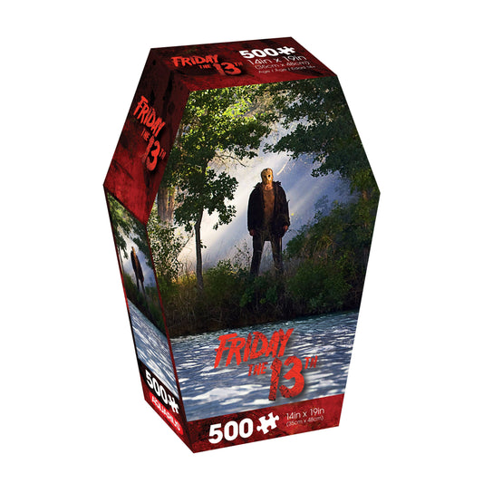 PUZZLES - Friday The 13th Coffin Box 500 Piece Jigsaw Puzzle
