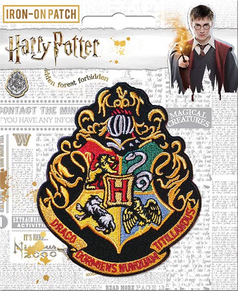 PATCHES - Harry Potter Hogworts Crest Patch Patches