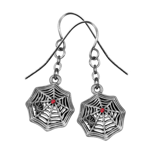 Spider Web Earrings