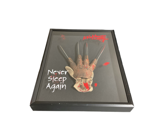 SHADOWBOX - A Nightmare on Elm Street "Never Sleep Again" Freddy's Glove Deluxe Box