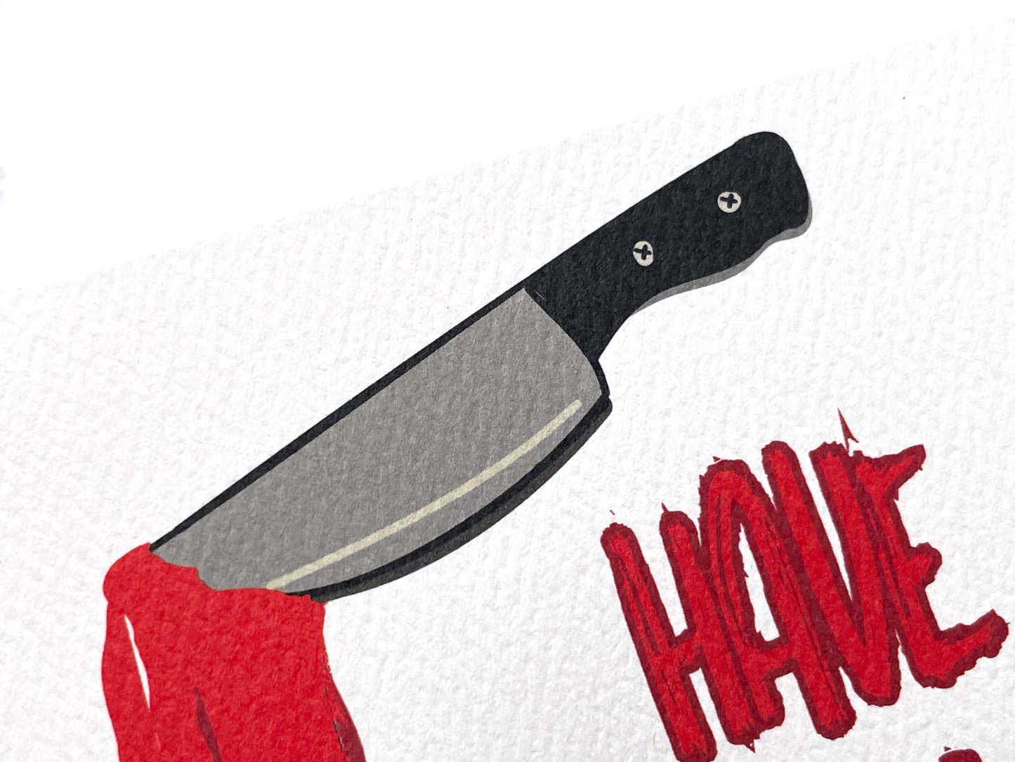 CARDS - "Have A Killer Birthday" - Horror Card