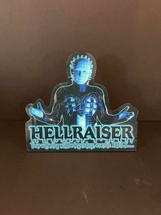 Hellraiser Pin Head Desktop Cut Out