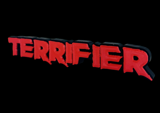 Terrifier Freestanding Sign