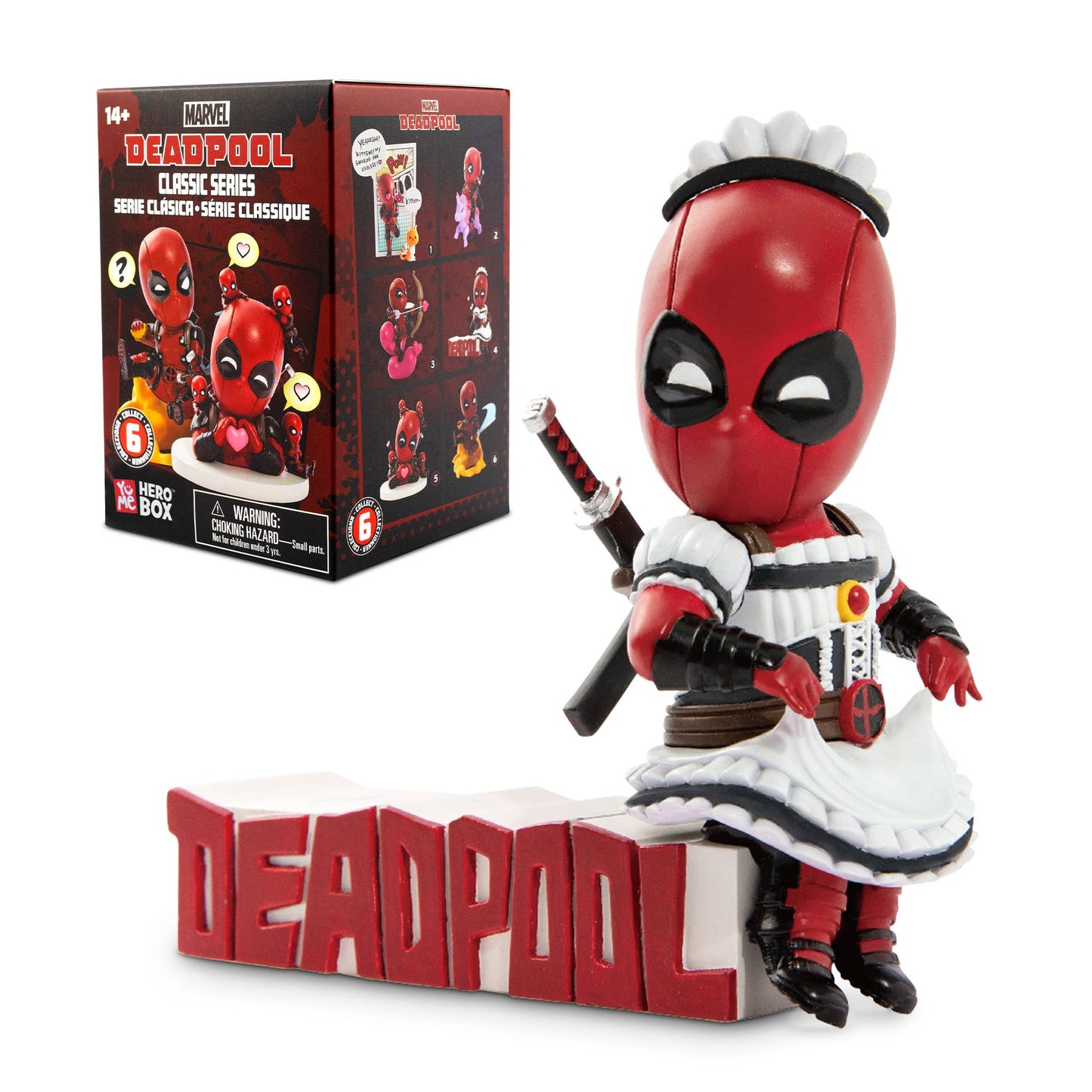 BLIND BOX - Marvel Deadpool Classic Series Hero Box - Blind Box CDU