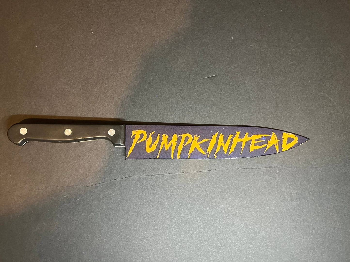 KNIFE - Pumpkinhead 1988 Kitchen Knife With Sublimated Stand
