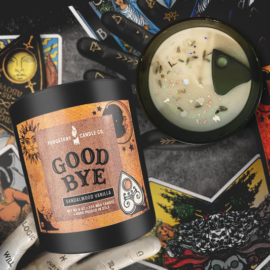 CANDLE - Goodbye- 8 oz. Ouija Board Candle