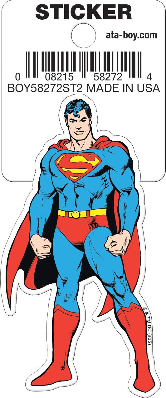 DC Comics Superman Classic Die Cut Sticker