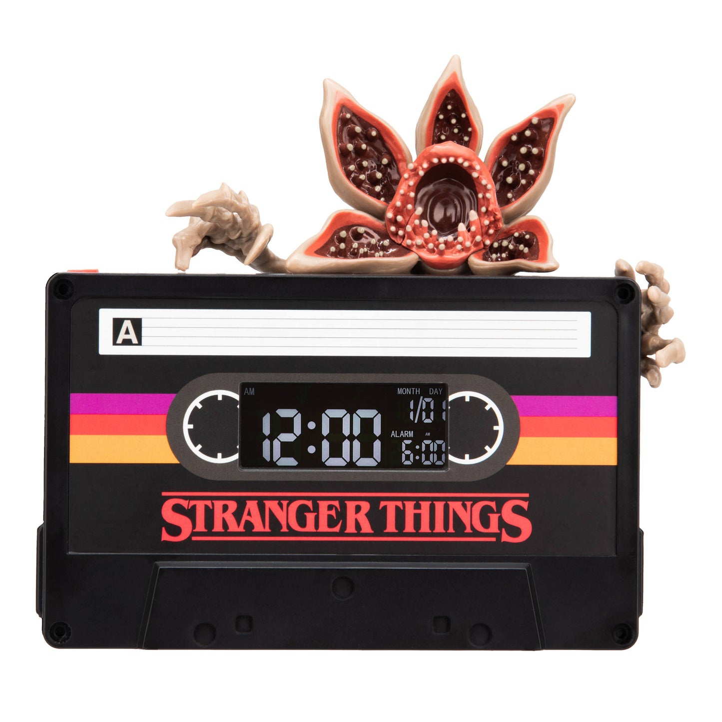 Stranger Things 5 Demogorgon Cassette Alarm Clock