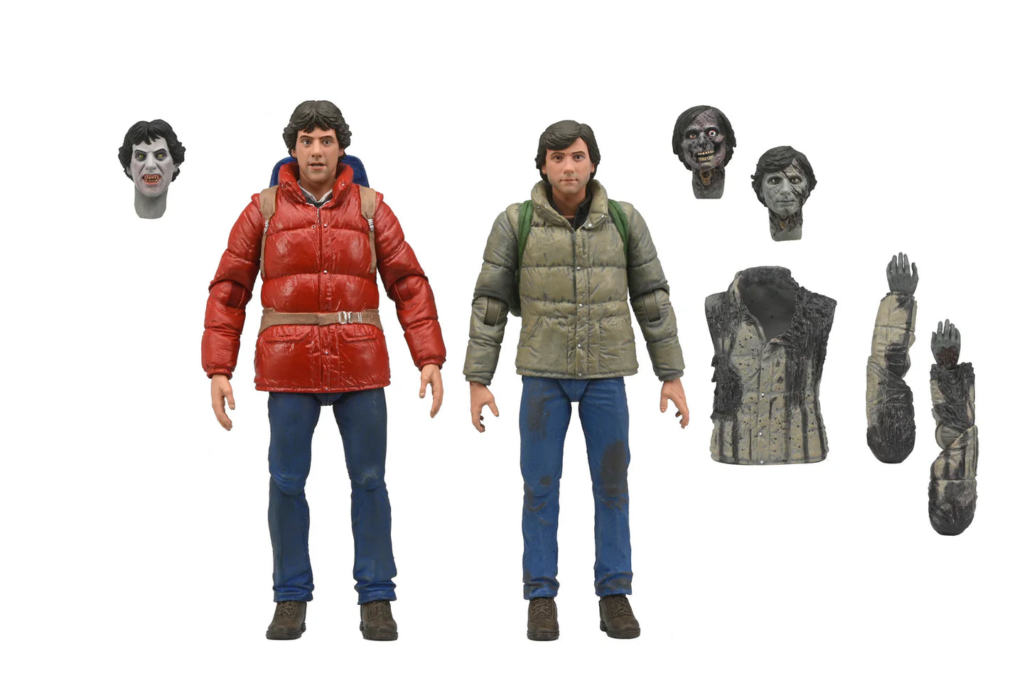 NECA An American Werewolf in London - Jack and David 7" Scale Action Figures 2-Pack