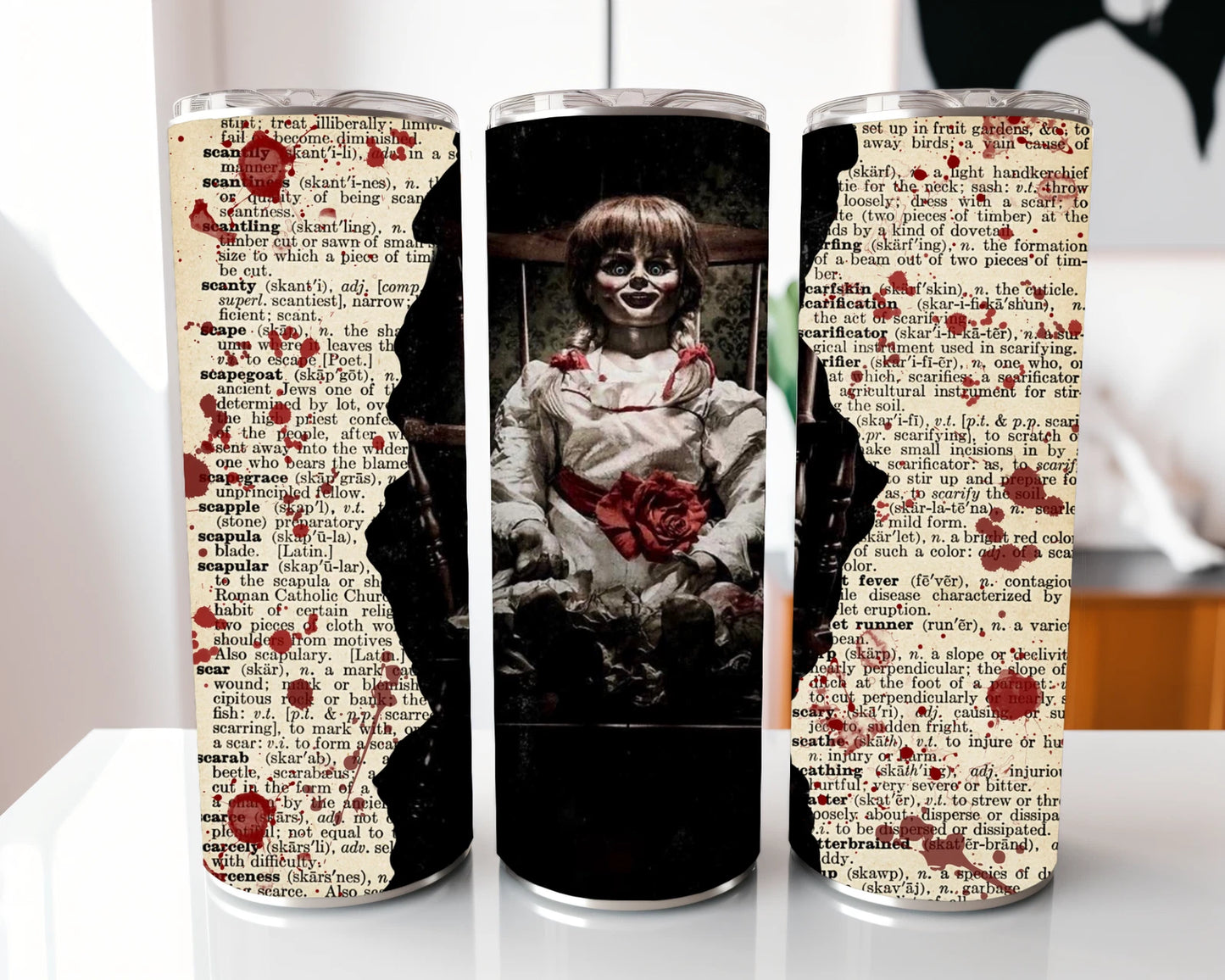 Annabelle Conjuring Universe Tumbler