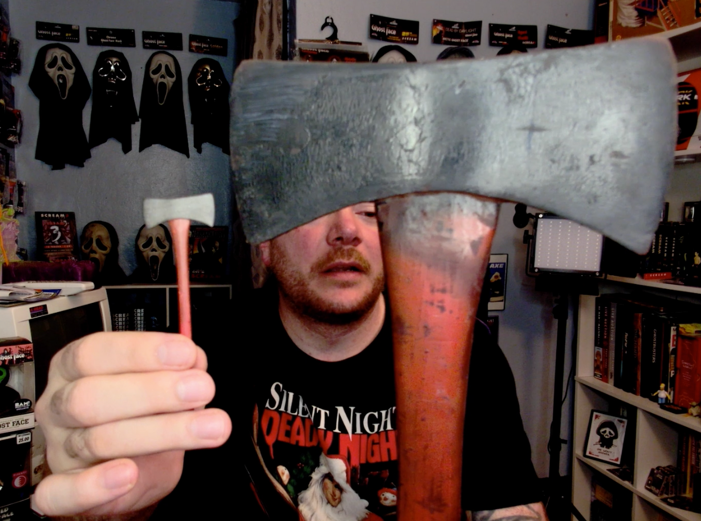 Axe Mini Movie Prop Replica From Silent Night, Deadly Night Ornament