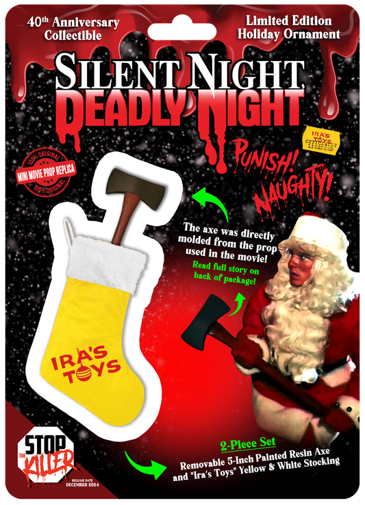 Axe Mini Movie Prop Replica From Silent Night, Deadly Night Ornament